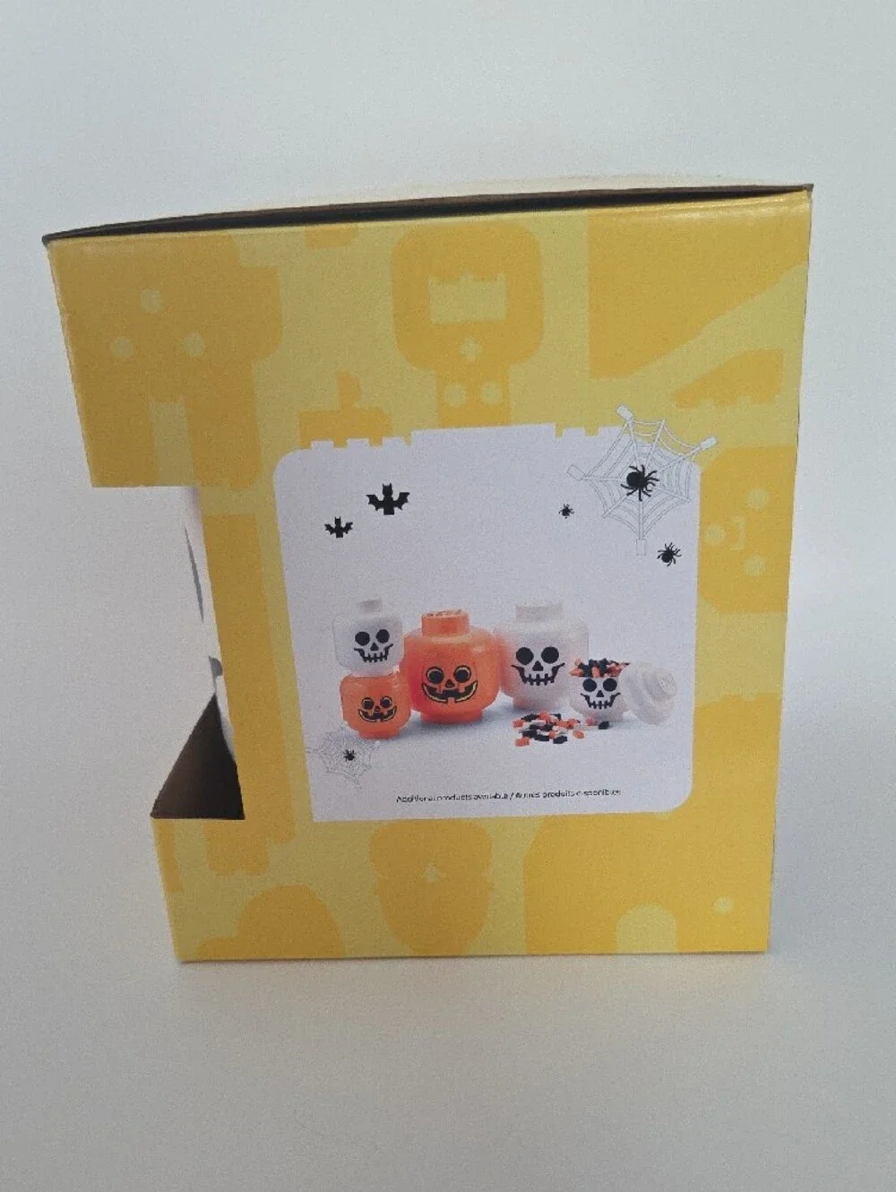 Lego White Skull Halloween Storage Head